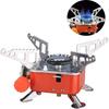 Mini réchaud de camping multi-carburant Portable Pliable Coupe-vent Brûleur à gaz Compatible Butane Propane Pour Randonnée Sac à dos Road Trip