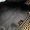 FENDI Zucchino mamma bucket Shoulder Bag Brown Women one belt used