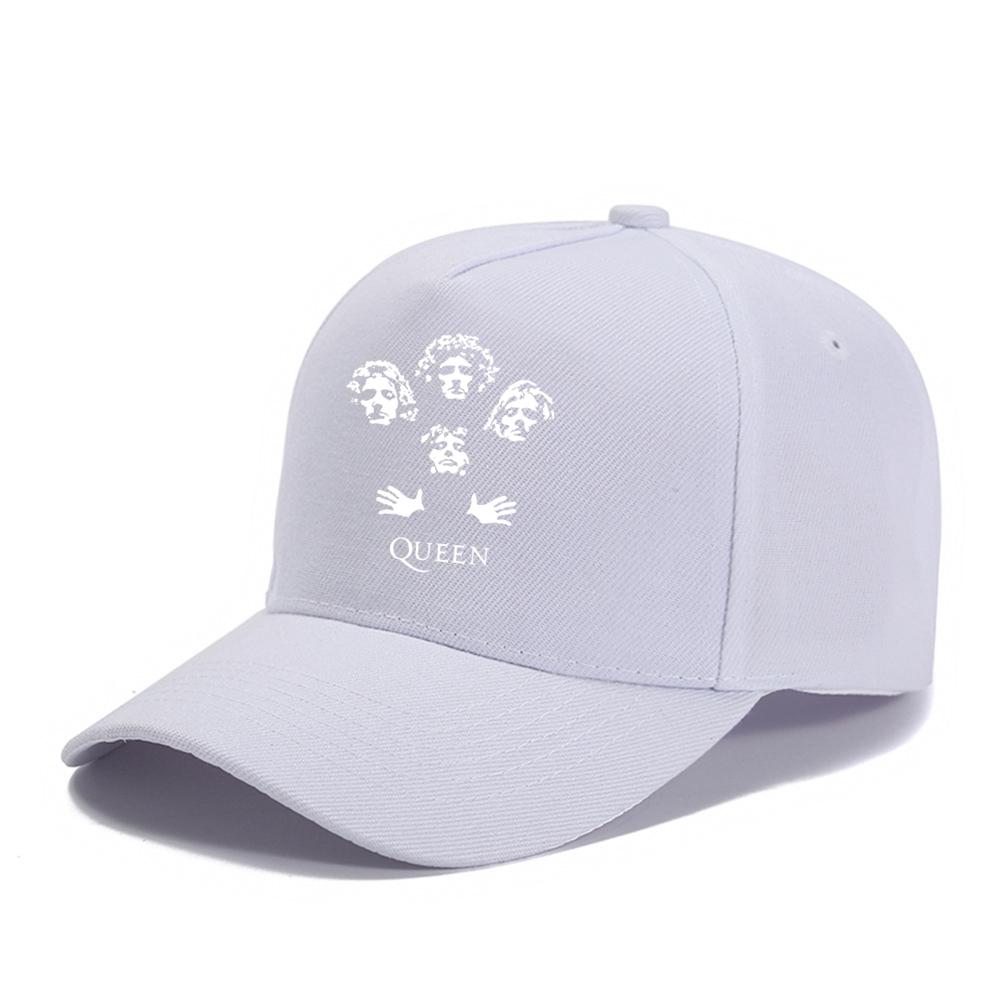 Queenly Rock Band Baseball Cap QueenED Hip Hop Hats Unisex Women Snapback Caps Male Bone Band Casual Travel Outdoor Sun Hats