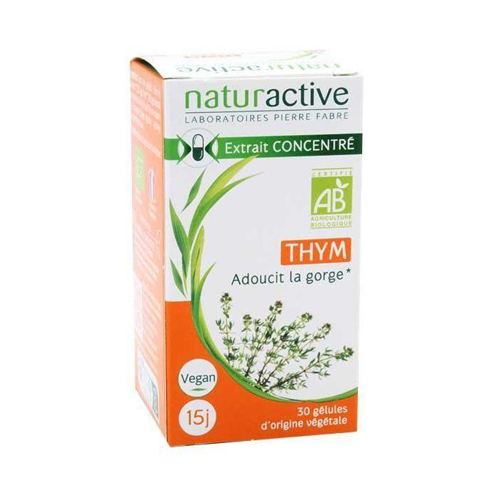 Naturactive Thym Bio 30 Gélules