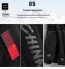 Student Winter Training Jacket: Captain Style Warm Down Coat