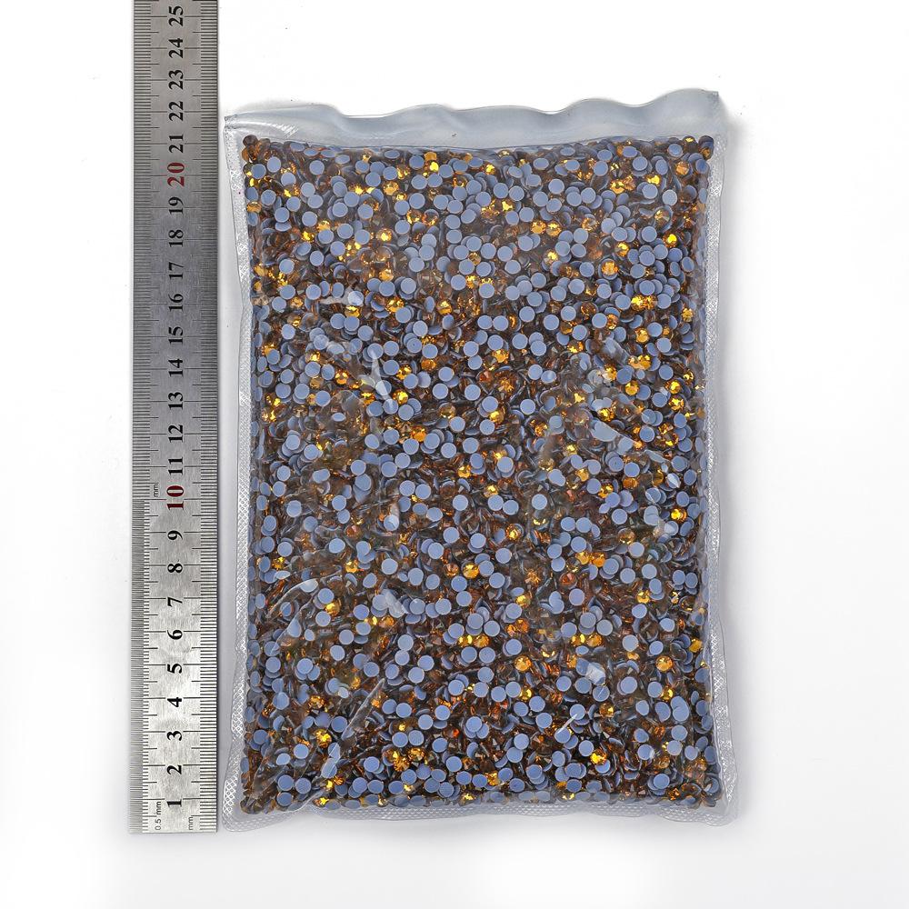 Weichen Imitation Austrian Hot Diamond Big Bag, Grid Glue Glass Rhinestone Hot Melt Glue Bottom Drill Clothing Accessories