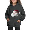 Sweatshirts For Teen Girls Hoodies Long Sleeve Drawstring Pullover Cute Printed Oversized Hoodie Christmas