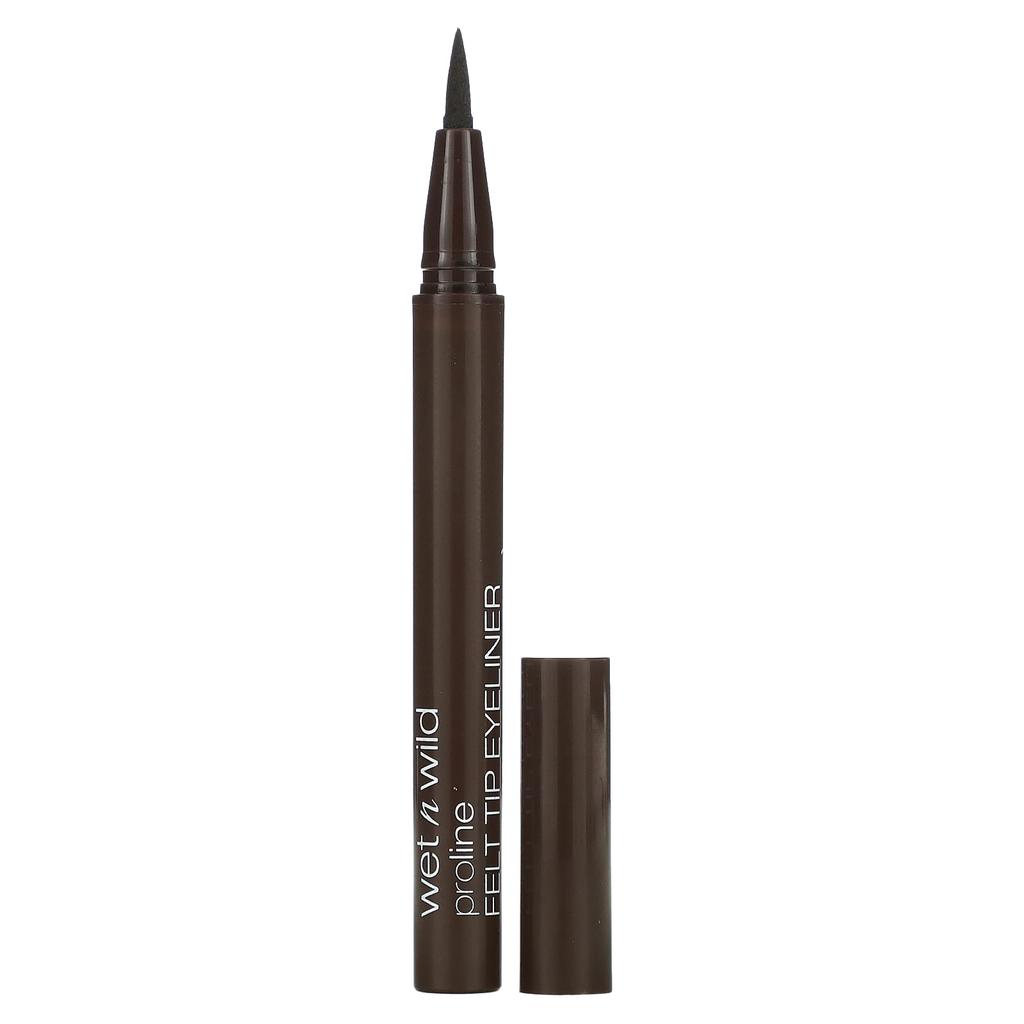 Wet N Wild Eyeliner w pisaku ProLine, ciemnobrązowy, 0,017 oz (0,5g)