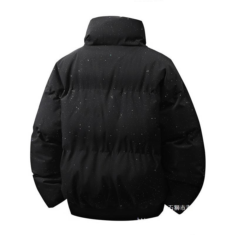 Winter Gypsy Design Stand-up Collar Jacket Couple Retro Short Cotton Clothes Men's Trendy Brand High-end Cotton-padded Clothes