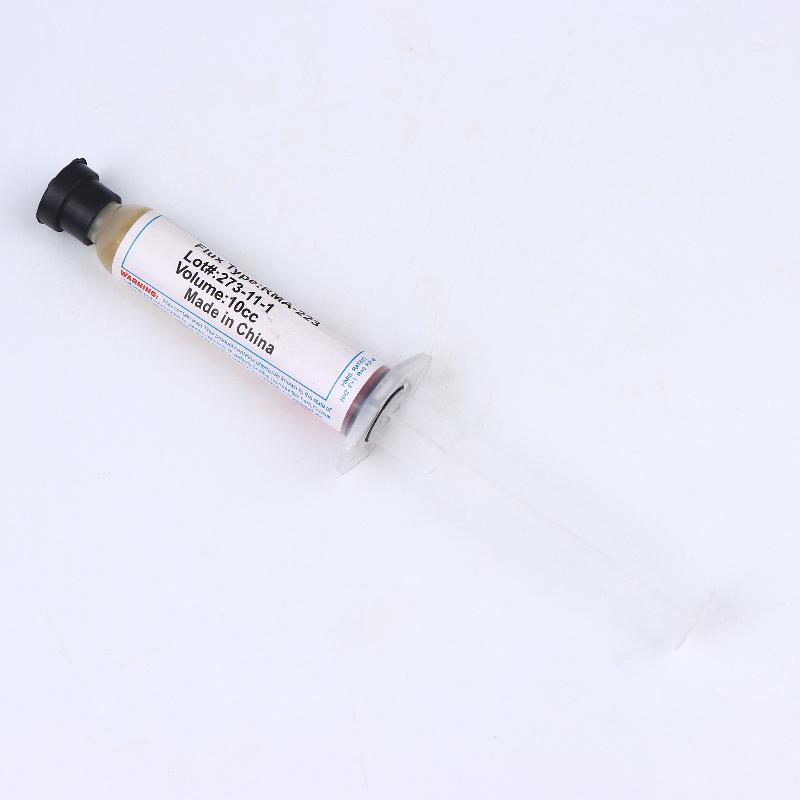 10Ml Flux For Soldering With Flexible Tip Syringe Solder Paste Flux Grease Repair Solde No Cleaning Welding Repair Tools