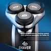 Electric Shaver for Men 3 Floating Heads Beard Razor Hair Clipper Facial Cleaner Massager Nose