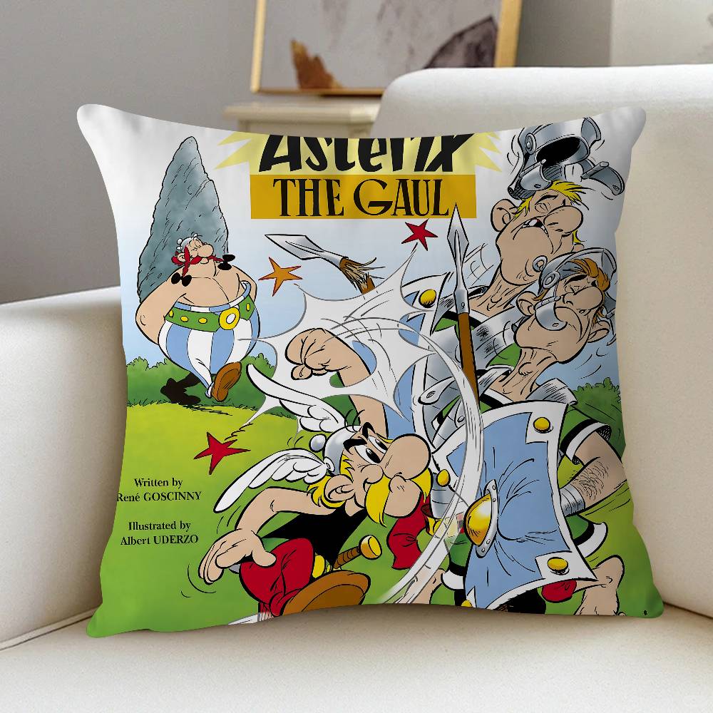 

A-Asterix Pillow Gift Home Office Decoration Bedroom Sofa Car Cushion Cover Case 45x45 12x12Inch