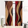 2PCS 2D flat  curtains, polyester material , high-definition digital printing art design,  bedroom,home decor