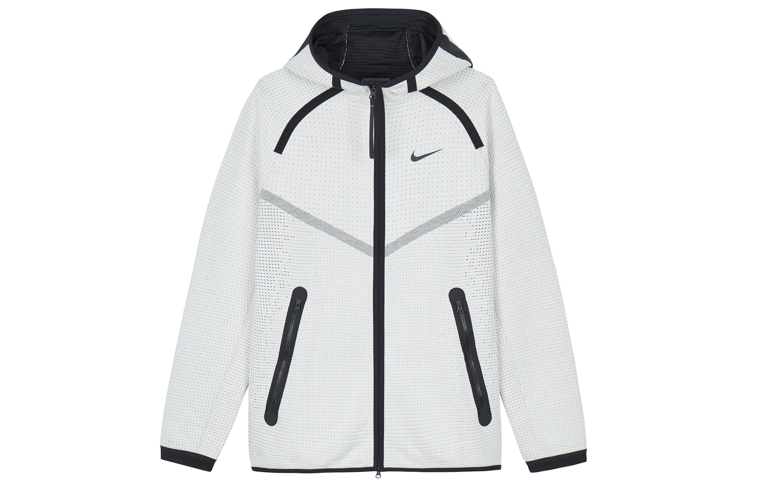 Nike Waffle Texture Zip Hoodie CU3599-072 L