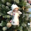 Christmas Doll Ornament Christmas Decoration 2025 Christmas Tree Hanging Pendant New Year Angel Doll Festival Gift for Children
