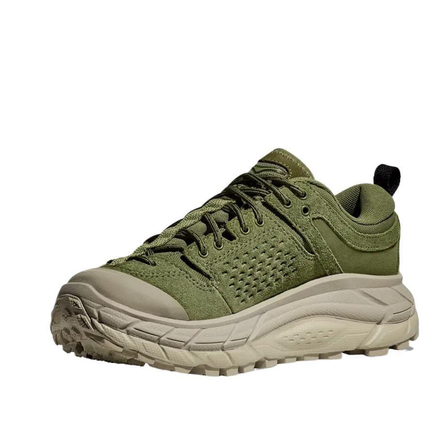 HOKA Tor Ultra Lo Elite Terrain System - Forest Floor Unisex Sneakers Green Farro 1153137-FSTF