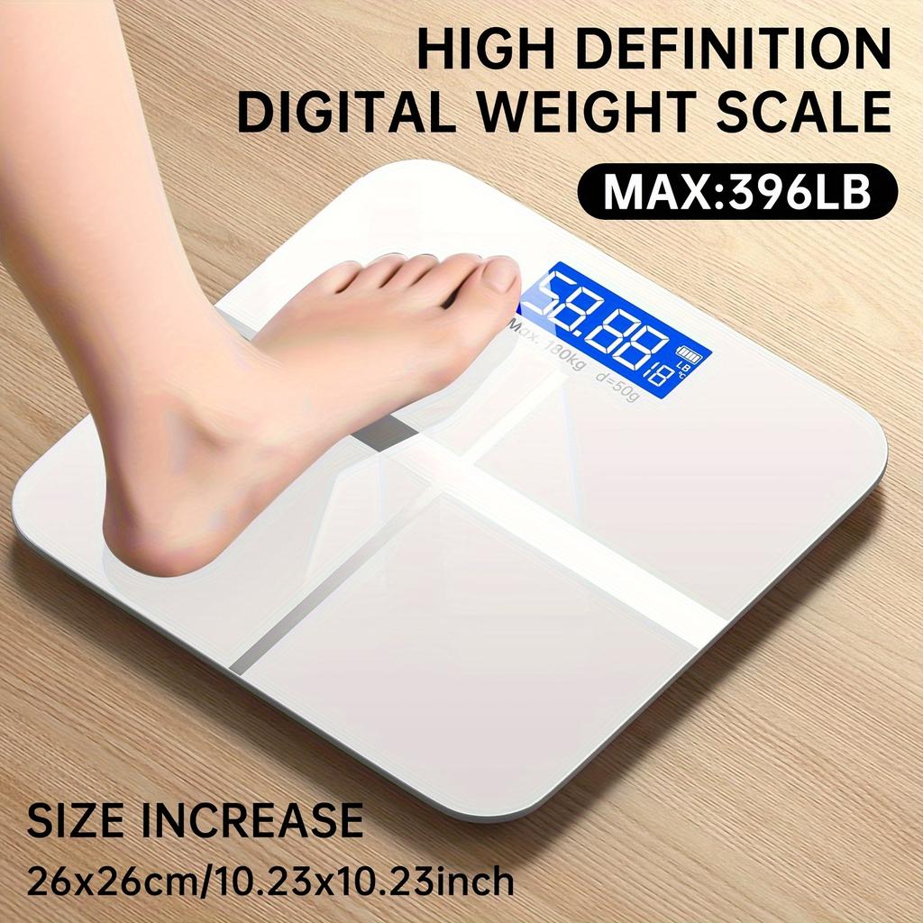 Electronic Scale,digital Bathroom Scale,high Precision Scale,with LED High Definition Display and Temperature Display, High Precision Electronic Scale