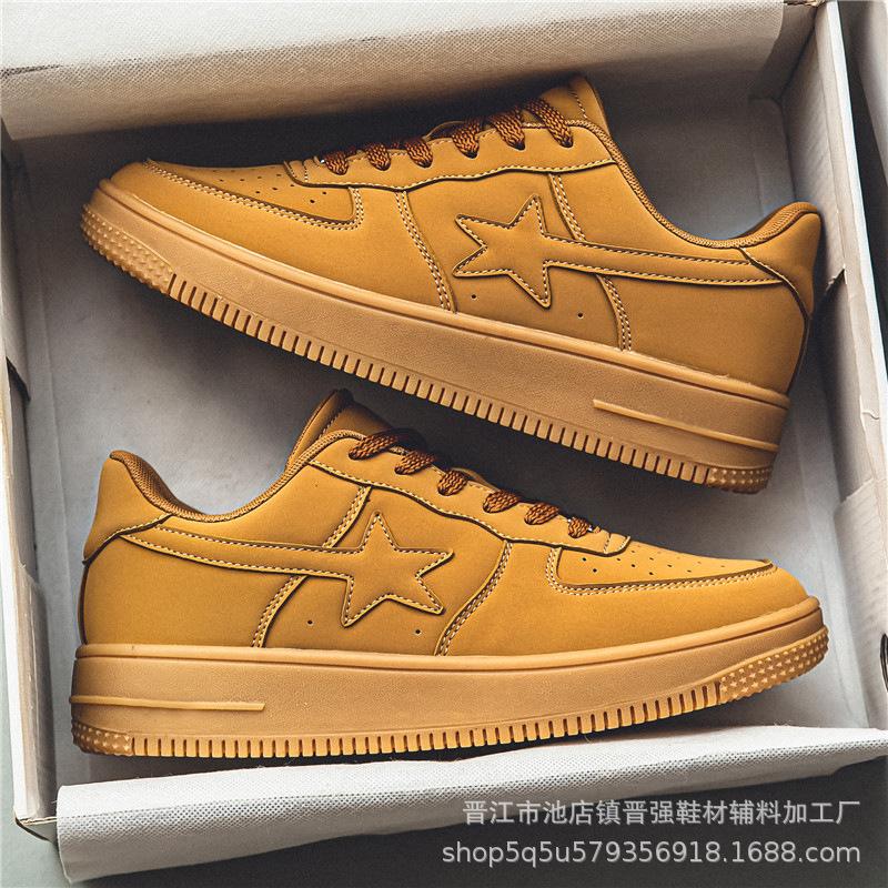 

2025 новые нишевые кеды мужские на платформе, увеличивающие рост, дышащие, универсальные, спортивные и для отдыха, трендовые, модные черные туфли 47