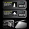 Ultra Bright Bike Light High Lumens Waterproof Rechargeable Non-Dazzling Simple Installation Bike Headlight Tail Light Set