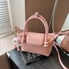 Korean Version Niche Design Single Shoulder Handbag Women's Bag 2025 New Trend High Sense Messenger Small Bag Dumpling Bag