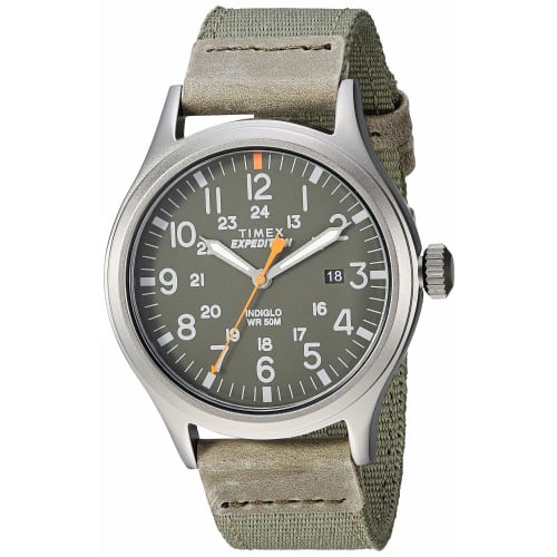 Timex Men's Expedition Scout 40 Watch, Green/Gray