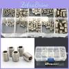 Stainless Allen 200pcs M34568 Steel Head Socket Hex Set Grub Screw Cup Point
