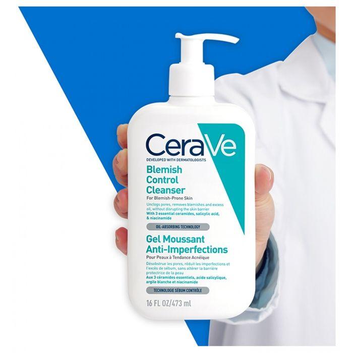 CeraVe Anti-Blemish Foaming Gel Acne-Prone Skin 473 Ml