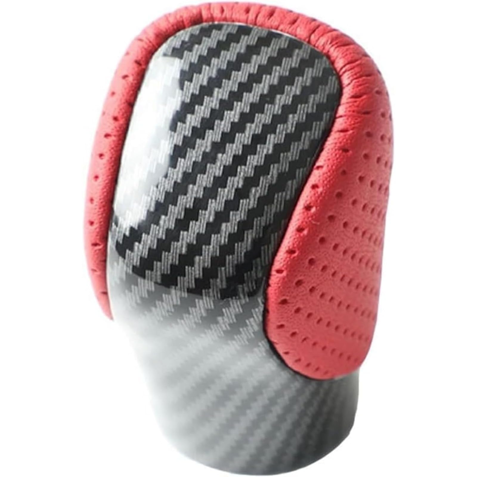 SSZY Черная Кожаная Ручка Рычага Переключения Передач Ручка Ручки Переключения Передач Ручка Переключения Передач красный