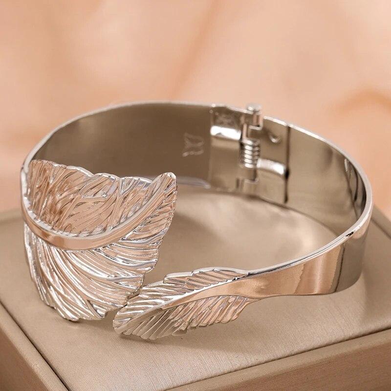 

Новые классические блестящие браслеты со стразами, женские модные браслеты с листьями и цветами, браслет для женщин, богемные открытые браслеты, ювелирные изделия для вечеринок, аксессуары в стиле панк