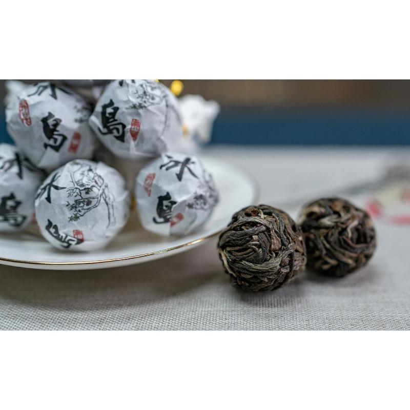 500 g 8 g/buc Dragon Pearl Islandez Ceai crud Pu-erh Handmade Dragon Pearl Tuocha
