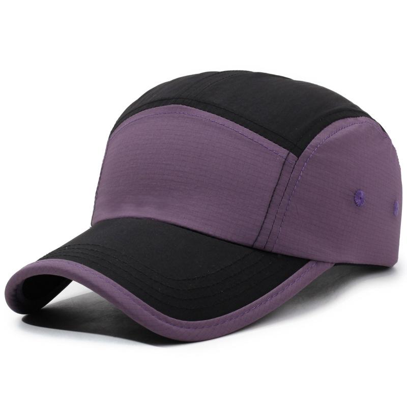 Summer Color-matching Quick-drying Cap Women's Breathable Sunscreen Outdoor Baseball Cap Men's Sports Cap