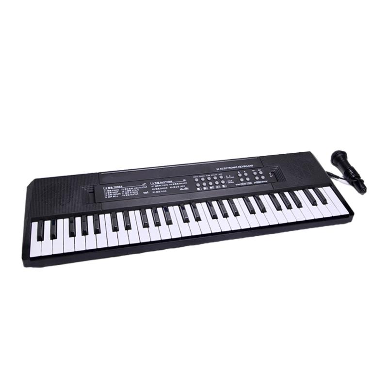 Electronic Keyboard Piano Digital Music Keyboard with Microphone Learning Educational Music Keyboard Piano Kids Toy
