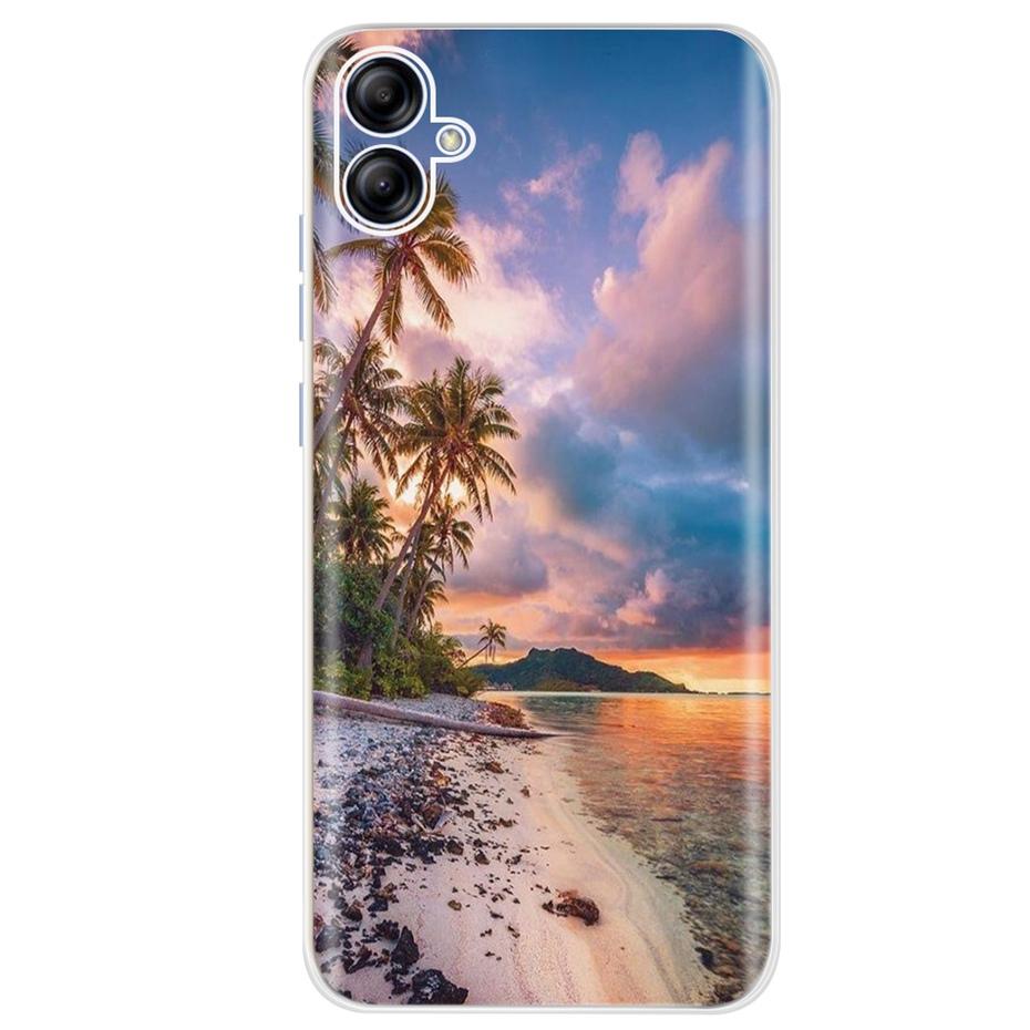 For Samsung Galaxy A04e A04 A04S 2022 Cute Printing Phone Case For SamsungA04 A 04 04e SM-A042F A045F Soft Silicone TPU Cases