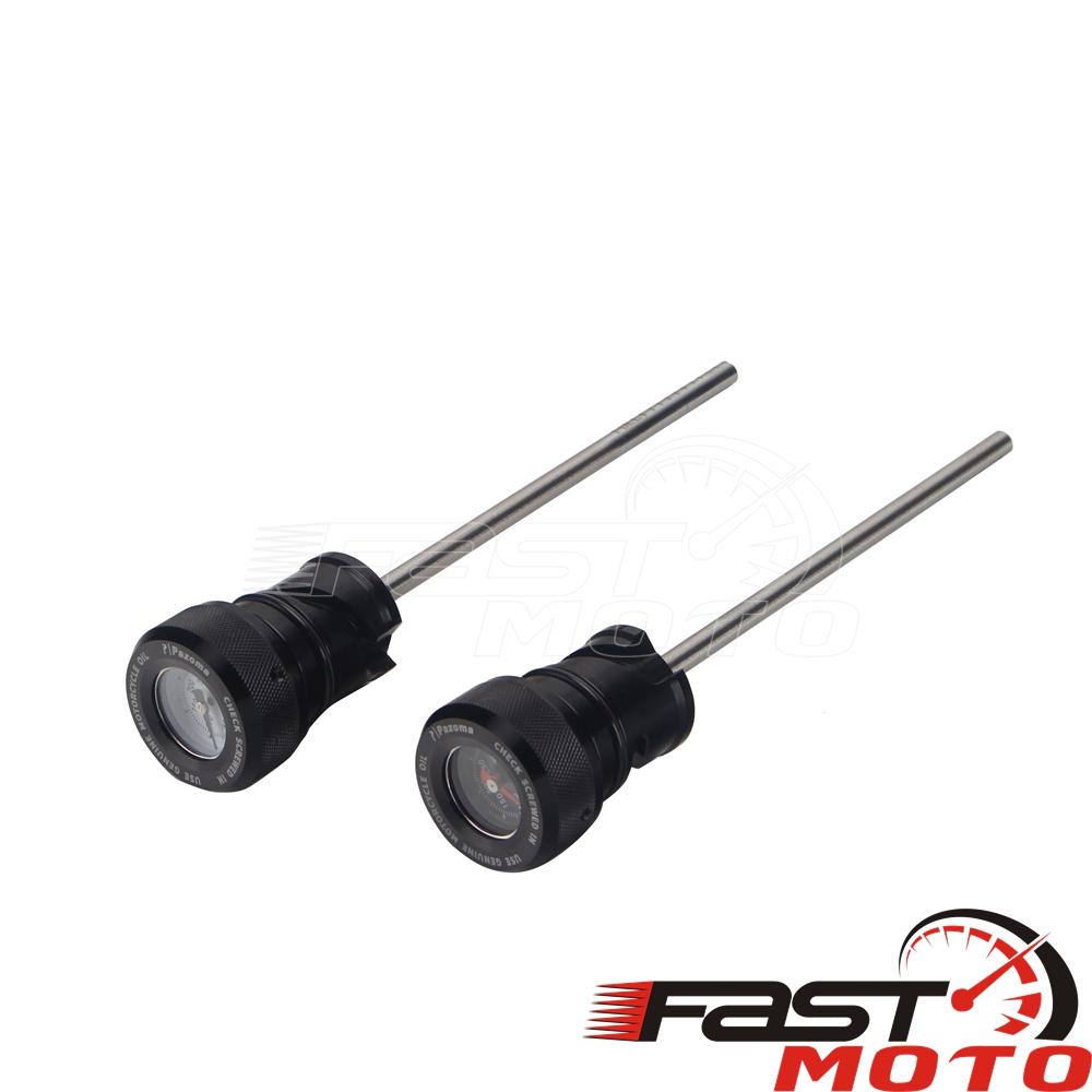 Motorcycle Oil Temperature Dipstick Oil Plug Temp Gauge Cap for Harley Softail Breakout FXBRS FXBR Deluxe FLDE Fat Street Bob