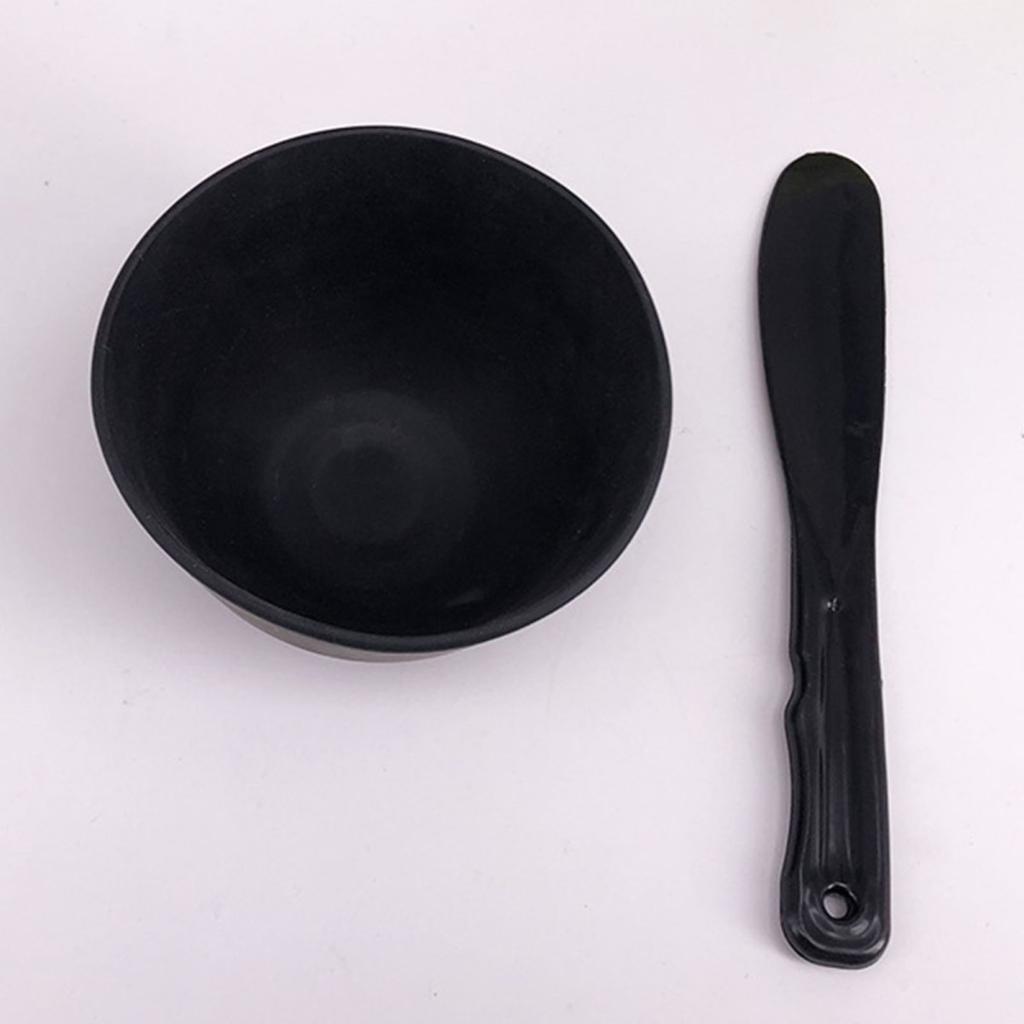 2-teiliges Silikon-Gesichtsschlamm-Rührschüssel mit Stäbchen für Frauen, DIY-Gesichts-Ton-Rührschüssel, professionelles Mischwerkzeug-Set für den Heimsalon, Schönheits-Hautpflege