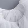 Themed Party Neck Ruff For Jester Costume Breathable Mesh Collar Neckpiece Halloween Transformation Accessory