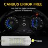 1PC/2PCS LED White Interior Trunk Light Lamp For VW Beetle A5 Caddy Jetta Golf Mk5/6/7 Passat B6/7/8 Seat Leon Toledo Cordoba