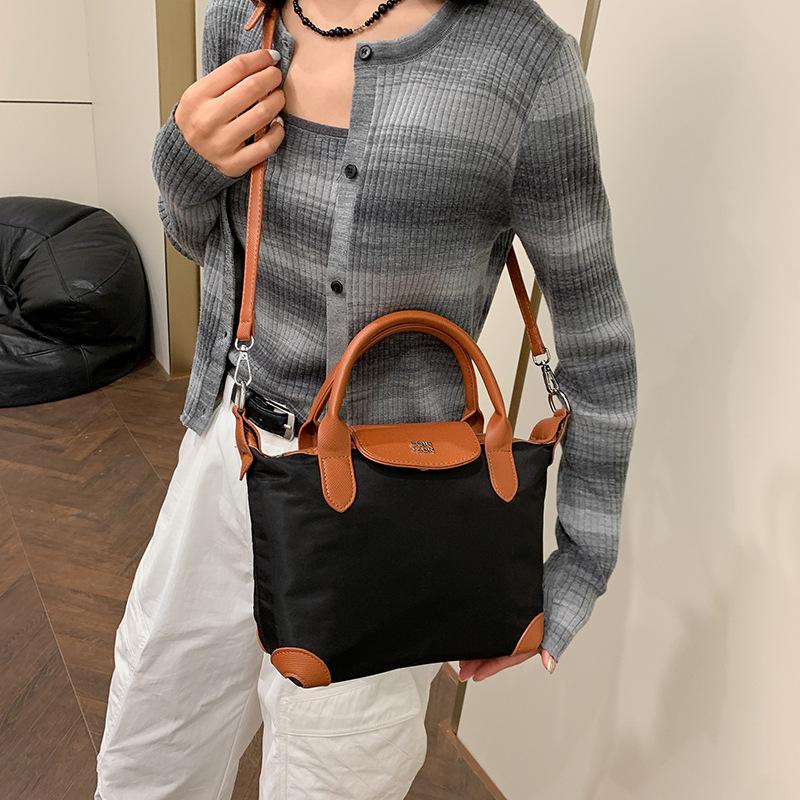 Large Capacity Tote Longxiang Nylon Commuter Portable Travel Simple Shoulder Messenger Bag