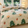 Small Fresh Four-piece Bed Sheet Set Quilt Cover Set Single Dormitory Three-piece Set Skin-friendly and Comfortable Bedding