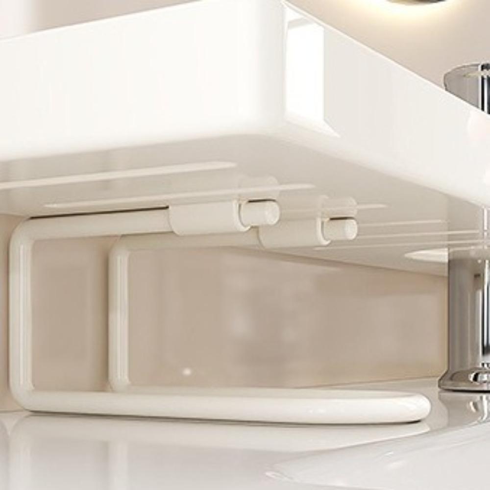 Rustproof Bathroom Storage Rack Waterproof Cosmetic Storage Box Kitchen Sink Holder  Washstand