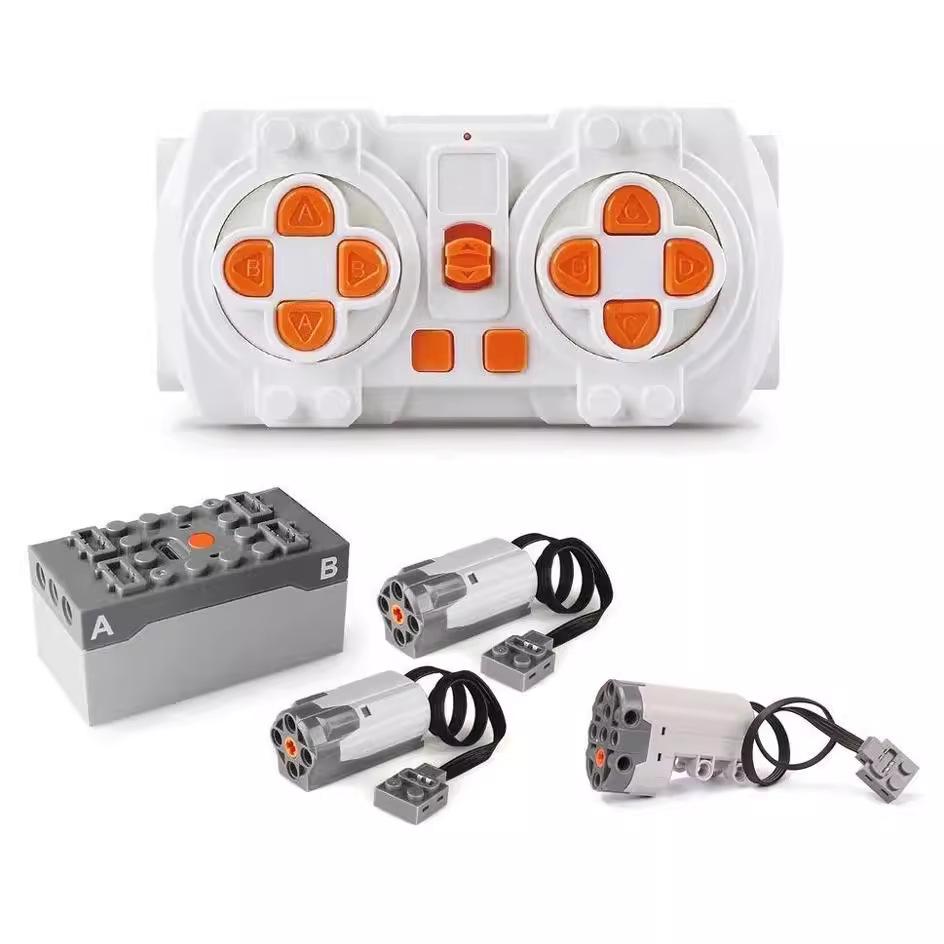 STEM Power Tech MOC Building Blocks: Smart Motor & Programming Toy