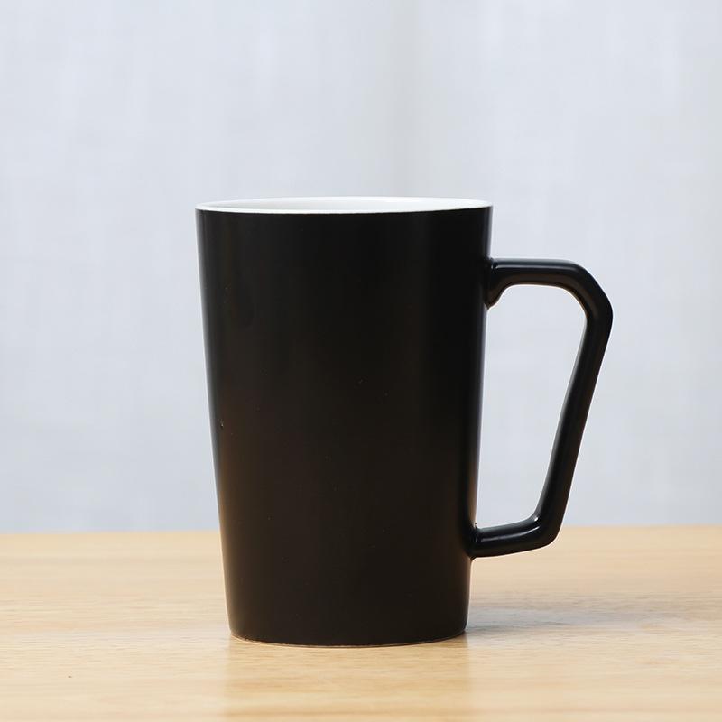 Simple and Creative Ceramic Mug No.  Cup Office Daily Water Cup Matte Single Cup