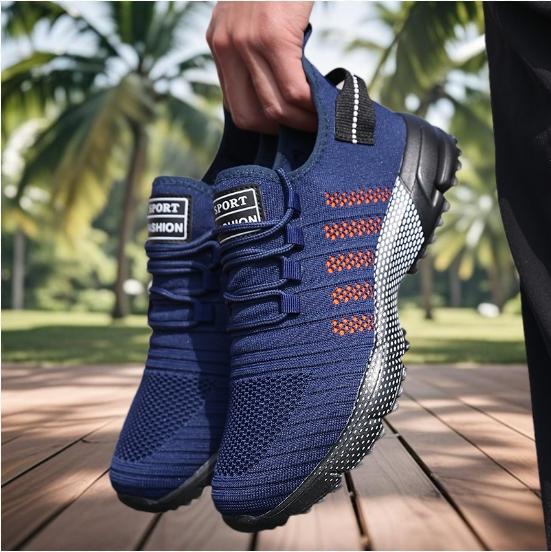 Neue Herren Laufschuhe Leicht Atmungsaktiv Mesh Skateboardschuhe Sneakers für Herren Bequeme Sport Trainingsschuhe