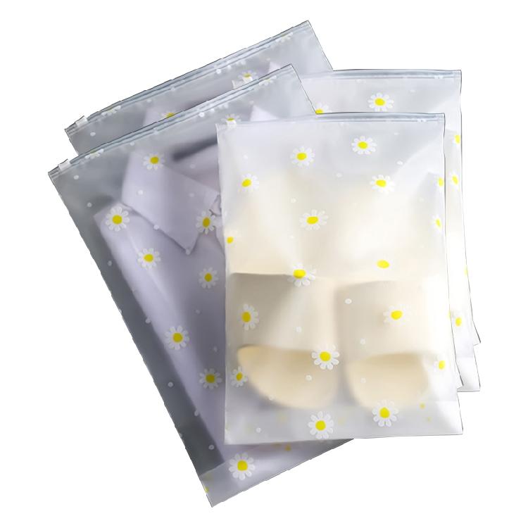 Plastic Ziplocks Bags Waterproof Luggage Organizer Pouch for Clothes Towels Practical Dustproof Sealed Bag