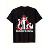 Funny Bachelor Party Groomsmen Men's T Shirt Cotton Women Streetwear Loose Oversized Tee Summer Spring Humor Novelty Casual Tops