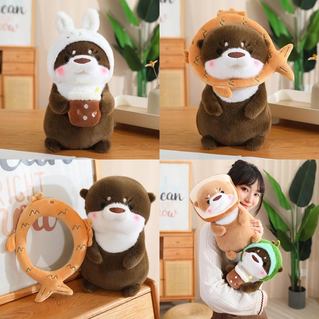 Entzückende Plüschotter-Puppe Mit Niedlichen Designs Perfektes Geschenk Für Mädchen Und Freunde