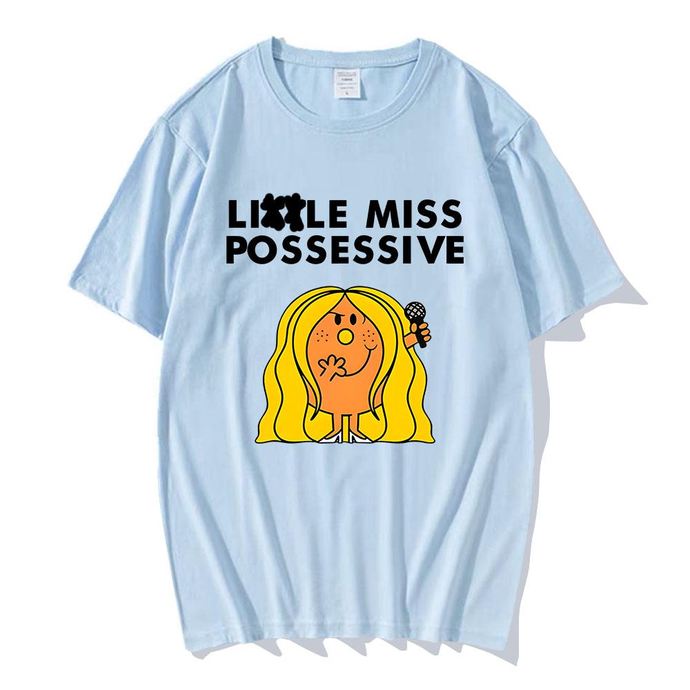 Tate McRae Singer Graphic Tshirts Miss Possessive World Tour 2025 Tee Cotton High Quality Male T Shirt Unisex Streetwear Men Top