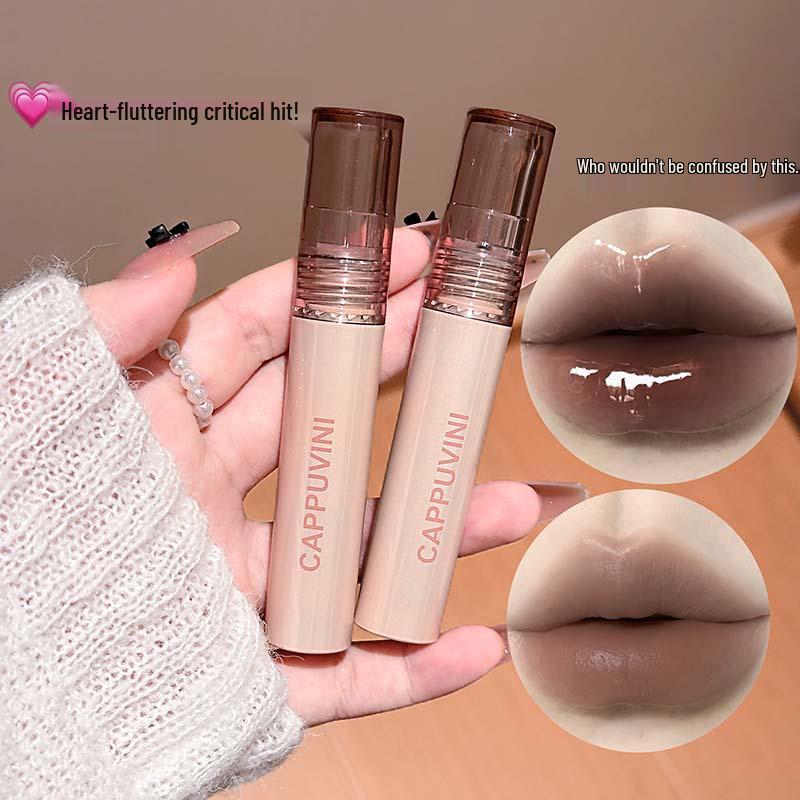 CAPPUVINI Natural Long-Lasting Peel-Off Lip Tint - Vibrant Color, Fade-Resistant Makeup