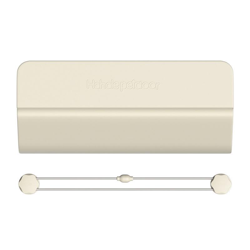 

Pet Door Opener Automatic Lockable Entry Training Open Door Hole Tool Without Drilling Easy Installation for Dog Cat Removable