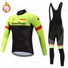 2026 Winter Fleece Bike Jersey Tour De France Version Men's Cycling Jersey Long-sleeved Winter Cycling Jersey
