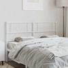 Replacement Headboard Metal White 120 Cm