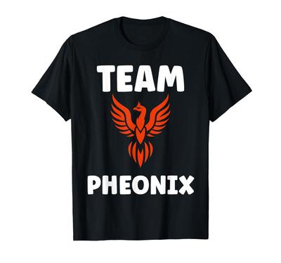 Humor Phoenix Animals Simple Fire Bird Team Phoenix T-Shirt
