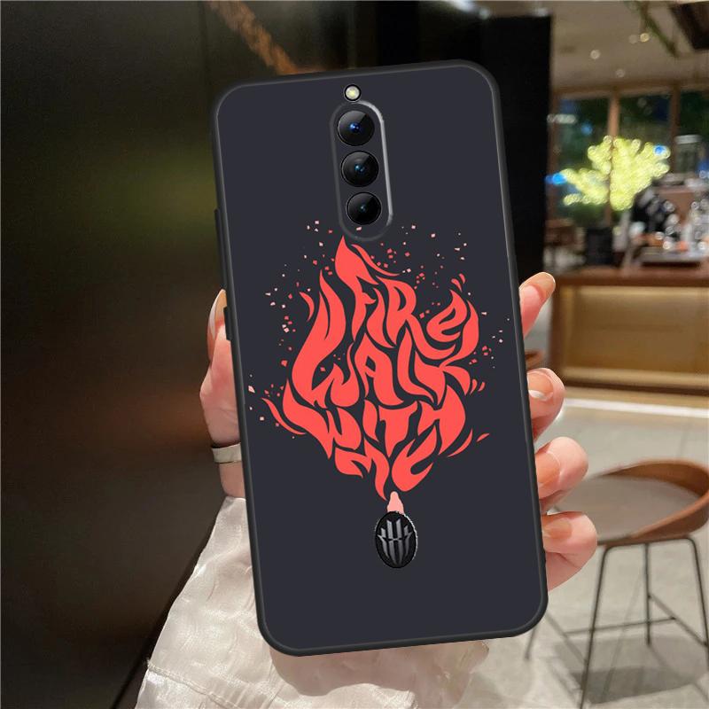 Fire Walk With Me Twin Peaks Case For ZTE Nubia Red Magic 8 8S 9 9S 10 10S 11 Pro Plus 6 7 6S 7S For RedMagic 10 Air Cover