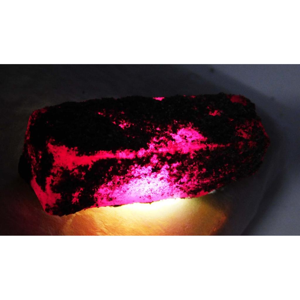 Natural Red RUBY Huge Rough 111 Ct Earth Mined CERTIFIED Loose Gemstone